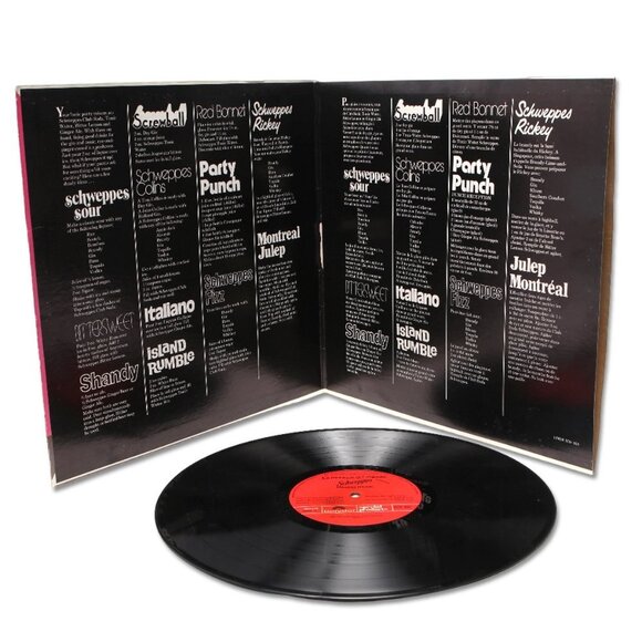 Vintage Schweppes Mixing Music Vinyl Record 1974 - Picture 6 of 6